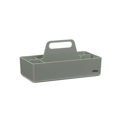 Vitra Grey - Storage Box Toolbox - Recycled Abs - Designer Arik Levy Size 32.7