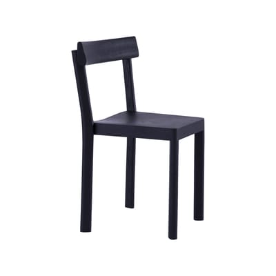 Chaise empilable Galta bois noir - KANN DESIGN