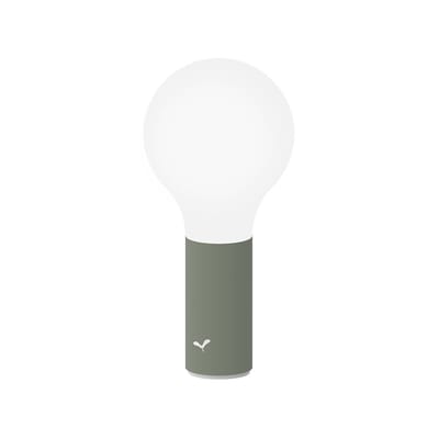 Lampe extérieur sans fil rechargeable Aplô LED métal vert - Fermob