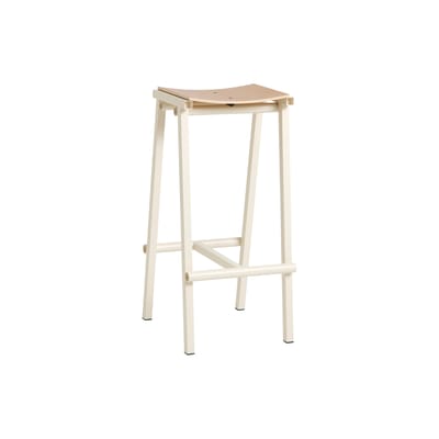 Hay Beige - High Stool Taburete - Plywood - Designer Marc Morro Size 35.5