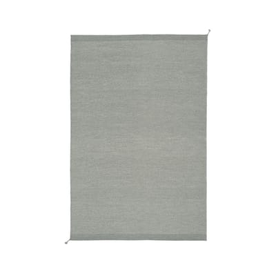 Tapis Ply tissu gris / 240 x 170 cm - Tissé main - Muuto