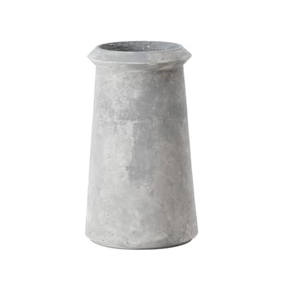 Pot de fleurs Bulbi Agapantus pierre gris / béton / Ø 44 x H 74 cm - Ethimo
