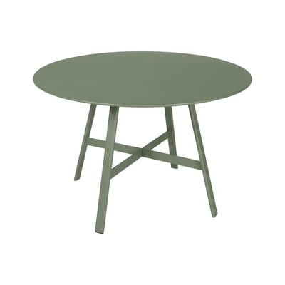 Table ronde So’O métal vert / Ø 117 cm - 6 personnes - Fermob