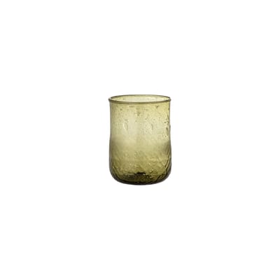 bloomingville - verre verres & carafes en verre, recyclé couleur vert 7 x 11 cm made in design