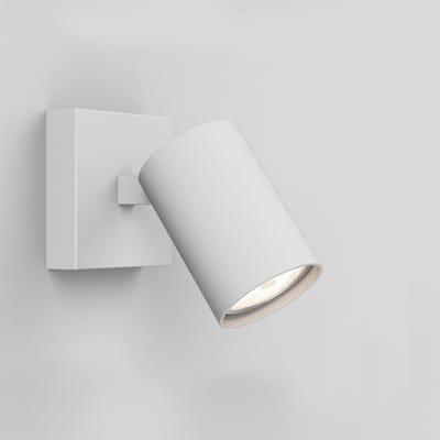 Photos - Light Bulb Astro Lighting  Lighting - Swivel wall light Ascoli - White - Steel 1286001 