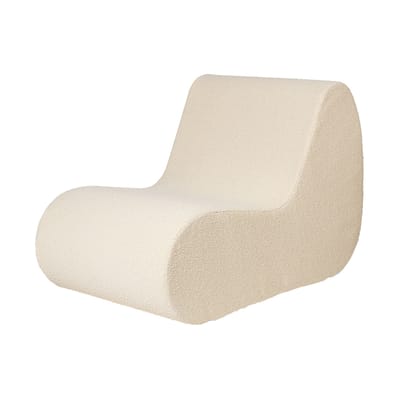 Canapé de jardin Blanc Tissu Design Confort