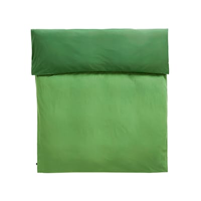 hay - housse de couette 240 x 220 cm duo en tissu, coton oeko-tex couleur vert 1 made in design