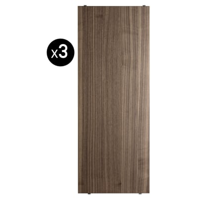 Etagère String® System bois naturel / L 78 x P 30 cm - Set de 3 - String Furniture