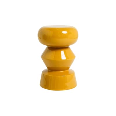 Tot&ecirc;me End table ceramic yellow / MID 25th Anniversary Limited Edition - Made in design Editions