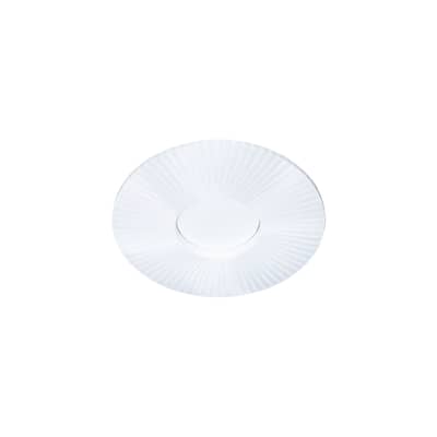 Applique Iris tissu blanc / Plafonnier - LED - Ø 60 cm - Dix Heures Dix