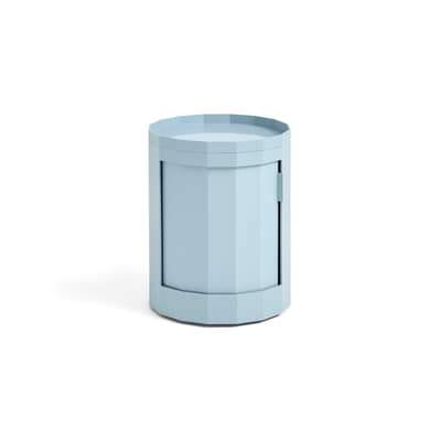 Rangement Facet Low / H 49 cm - 1 porte / Avec roulettes - Hay
