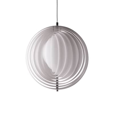 Suspension Moon Opal / Acrylique - Ø 34 cm / Verner Panton, 1960 / Modulable - Verpan
