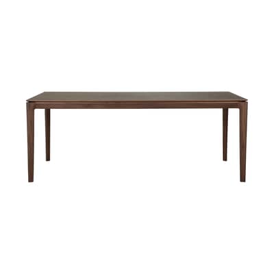 Table rectangulaire Bok bois marron / 200 x 95 cm - 8 personnes - Ethnicraft