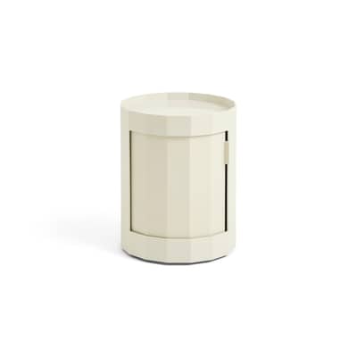Rangement Facet Low / H 49 cm - 1 porte / Avec roulettes - Hay
