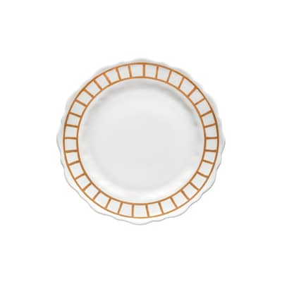 Set de 2 assiettes à dessert Charly céramique jaune / Ø 20.5 cm - Serax