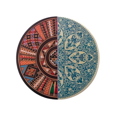 Set de table rond en raphia | Boutique artisanat africain, mode