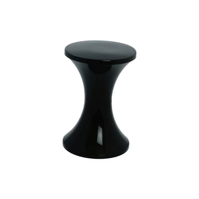 希少 Pols Potten Stool Black Shop Tip Tap Stool| POLSPOTTEN