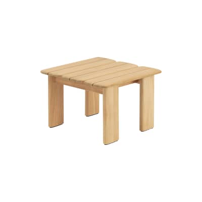 Table basse Assemble bois naturel / 55 x 55 cm - Muuto