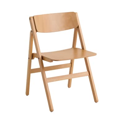 Chaise pliante Backflip bois naturel - Hay
