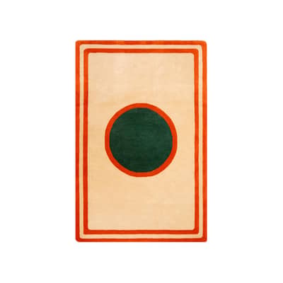 Tapis Tennis Court / 180 x 120 cm - Laine tuftée main - COLORTHERAPIS