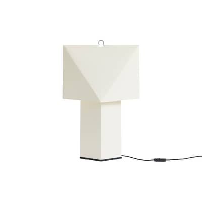 Lampada da tavolo Aplat Large carta bianco / Carta piegata - Hay