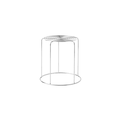 Tabouret empilable Wire VP11 métal / Verner Panton, 1981 - &tradition