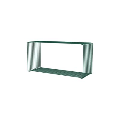 MONTANA Panton Wire Rectangle Extended Shelf - chromed | Made In