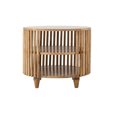 Table basse Sali bois naturel / &Oslash; 60 x H 50 cm - Bloomingville
