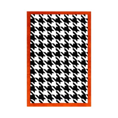 Tapis Pied de poule / 240 x 170 cm - Tufté main - COLORTHERAPIS