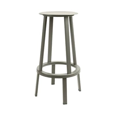 Hay Revolver Swivel bar stool - black | Made In Design UK