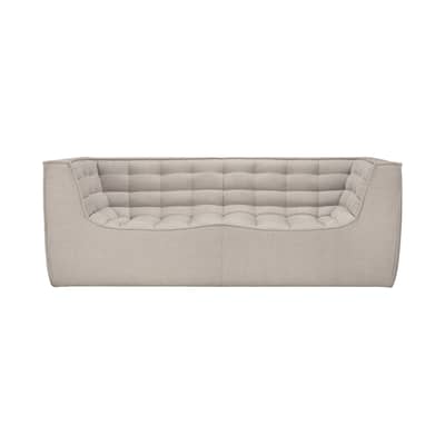Canapé 2 places N701 tissu beige / L 205 cm - Ethnicraft