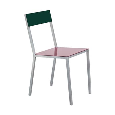 Alu Chair Chair metal red green purple / Aluminium - valerie objects