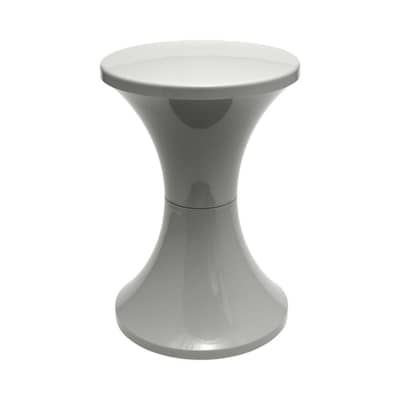 Designklassiker Hocker Tam Tam Pop – Mit Stauraum Unter Der Sitzfläche, Stapelbar, Leicht, Rot, Ø 30 Cm, Höhe 44 Cm, Belastbar Bis 150 Kg