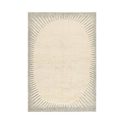 Bath mat Unikko Marimekko / 73 x 74 cm - Orange - Textile | Made