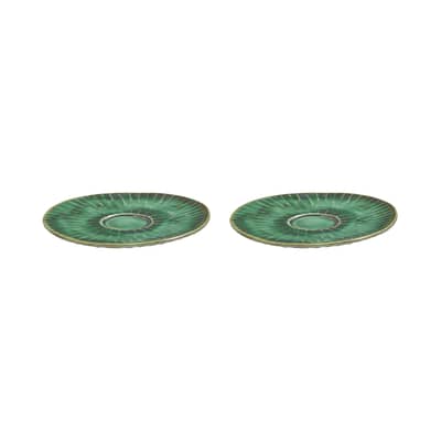 Alessi Colombina Saucers (Set Of 6) – Black Melamine Saucers For Mocha Cups, Designer By Fuksas