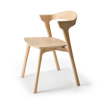 Chaise Bok Indoor bois naturel / Chêne massif huilé - Ethnicraft