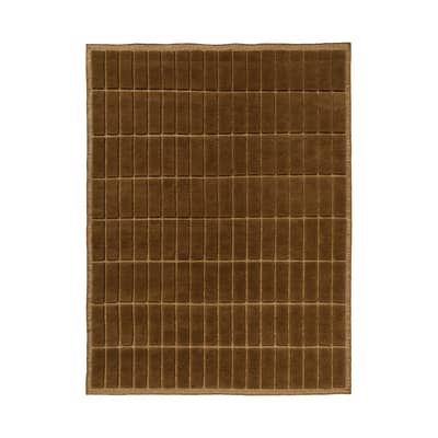 Tile Rug textile brown / 170 x 240 cm - Hand-woven - Audo Copenhagen