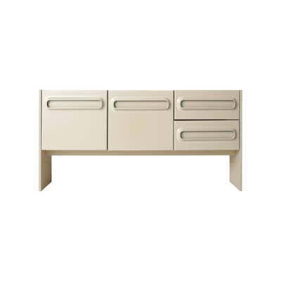 Buffet Space bois beige / L 160 x P 42 x H 80 cm - HK LIVING