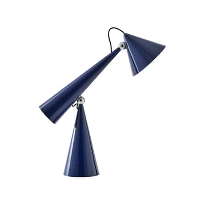 Lampe de table Pose LED plastique bleu / Orientable - Tom Dixon