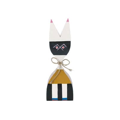 Vitra Wooden Doll No. 9 super large Decoration - multicoulered