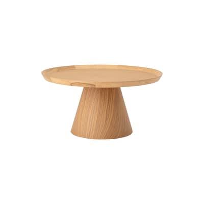 Table basse Luana bois naturel / &Oslash; 74 x H 37 cm - Ch&ecirc;ne - Bloomingville