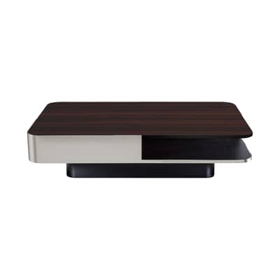 Table basse Lounge bois marron / Palissandre - 120 x 80 cm - RED Edition