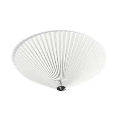 Applique Matin Flush Mount tissu blanc / Plafonnier - Large / Ø 50 cm - Hay
