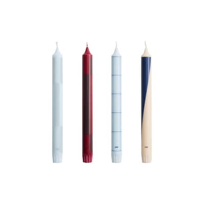Set de 4 bougies longue Pattern - Hay