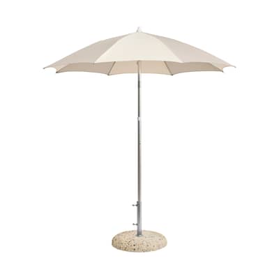 Parasol Terrazza - Octagon tissu gris / Ø 200 cm - Hay