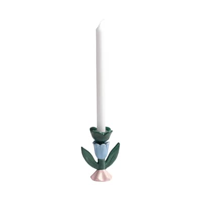 Bougeoir Blume Medium céramique / Peint à la main - & klevering