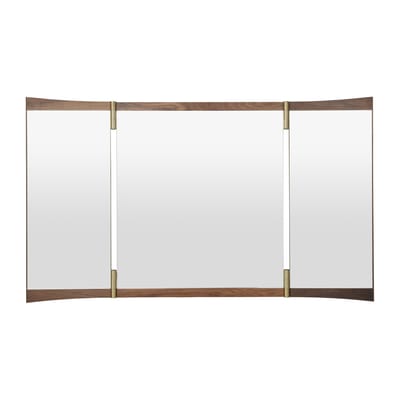 Miroir mural en forme de fleur ⌀ 40 cm doré SENS