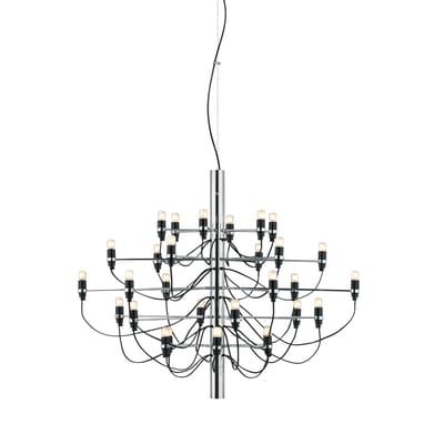 Suspension 2097 Flos / 30 ampoules dépolies INCLUSES - Ø 88 cm/ Gino ...