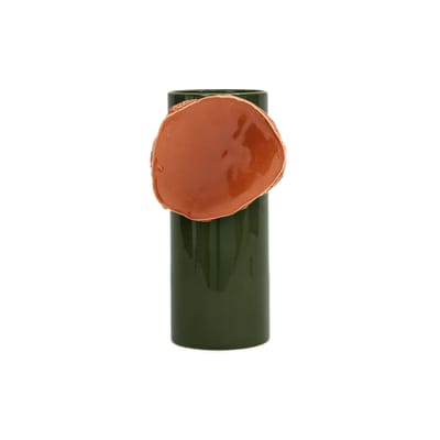 Vase Découpage - Disque céramique vert / Bouroullec, 2020 - Vitra