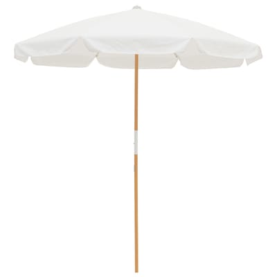 Parasol The Amalfi BUSINESS & PLEASURE / Ø 230 cm - Blanc - Tissu | Made In Design